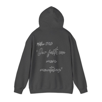 Powerhouse Faith Hoodie — “Our faith can move mountains” (Matthew 17:20)