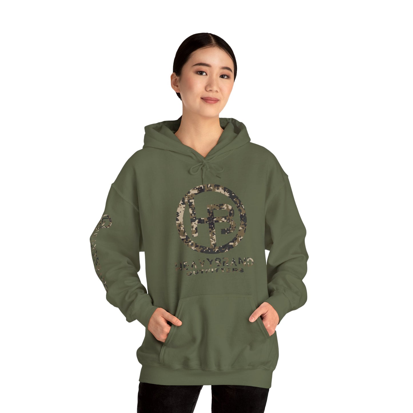 HEAVYBRAND Deep Woods Camo Hoodie