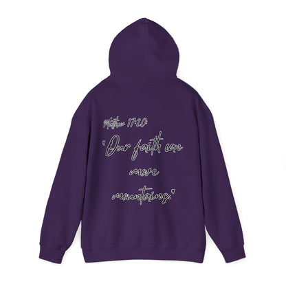 Powerhouse Faith Hoodie — “Our faith can move mountains” (Matthew 17:20)