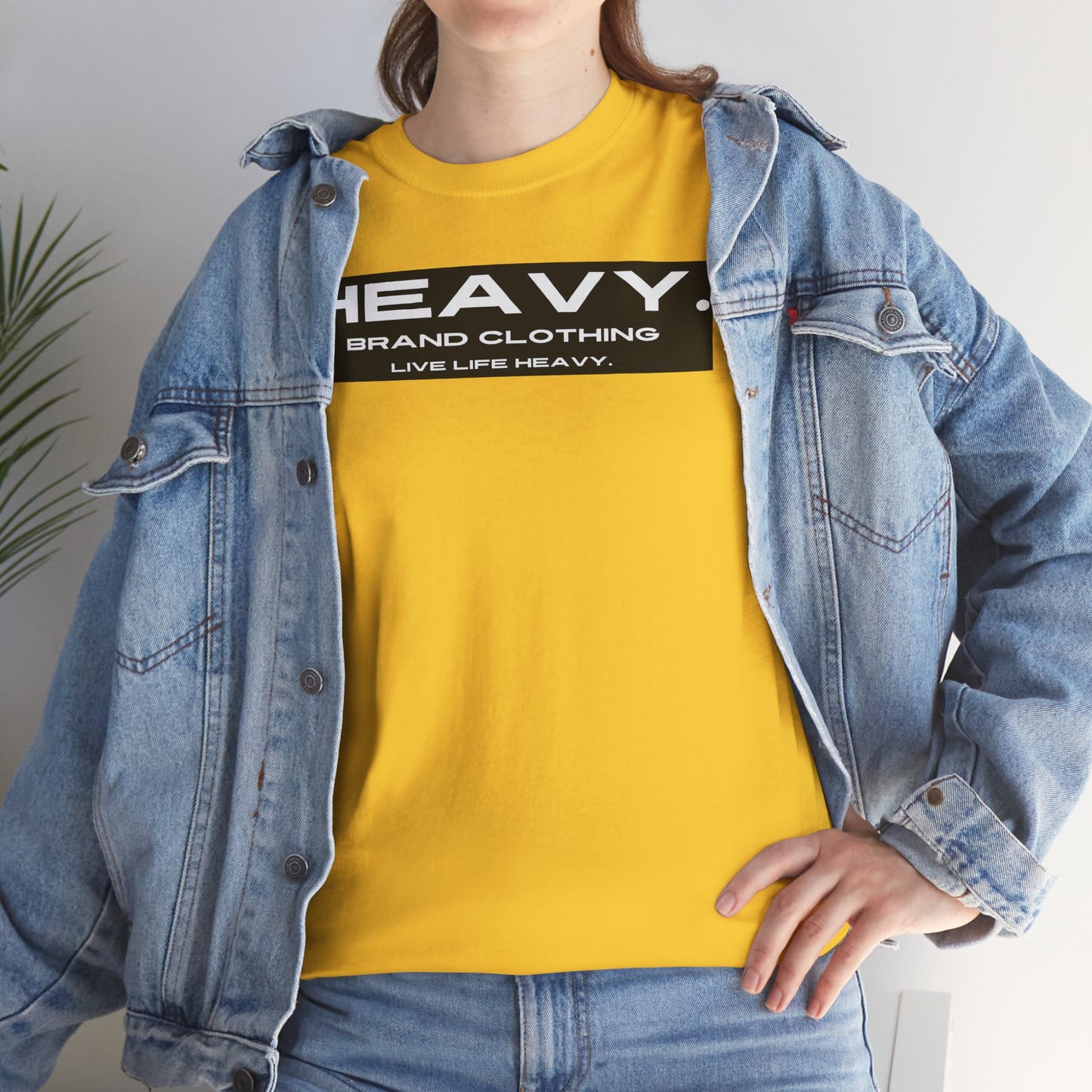 HEAVYBRAND Unisex Cotton Tee